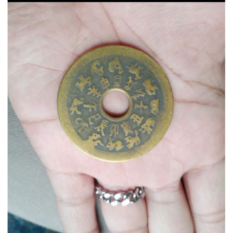 koin keberuntungan 12 shio