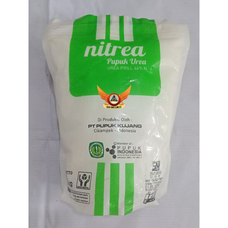 PUPUK UREA NITREA KUJANG NON SUBSIDI TANAMAN KEMASAN PABRIK 1 KG