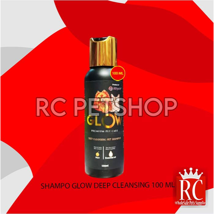 Shampoo Hewan Kucing Anjing Glow Premium Pet Care 100 ML