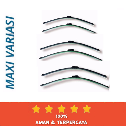 SEPASANG WIPER KACA MOBIL BANANA STEBEL HKS