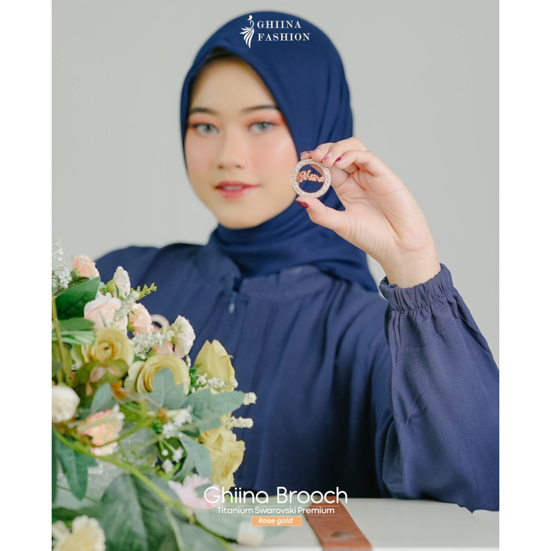 BROOCH GHIINA ✅ RING HIJAB GHIINA