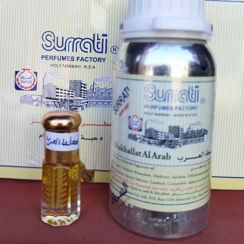 bibit parfum surrati murni 100 % ORI kemasan 3 ml 6 ml 12 ml