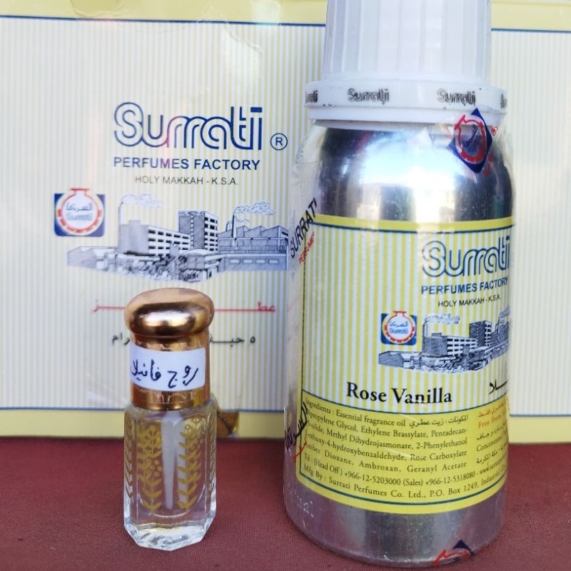 bibit parfum surrati murni 100 % ORI kemasan 3 ml 6 ml 12 ml