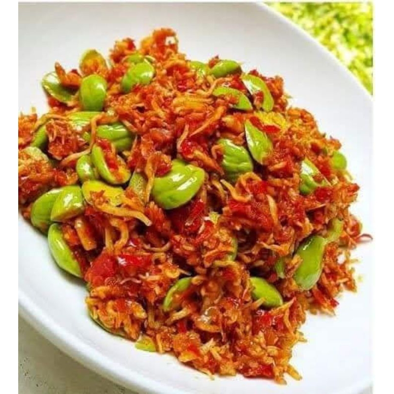 

sambel teri medan pete