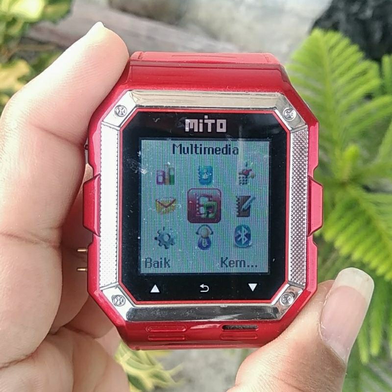 Jam Tangan Mito S500 Mobile Phone Smart Watch Jadul Bekas