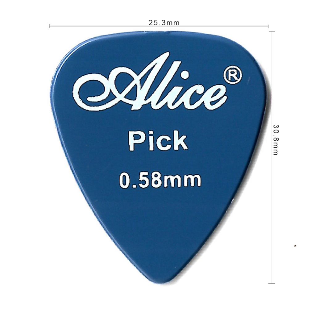 5pcs Alice AP-E  Smooth Nylon Pick Gitar