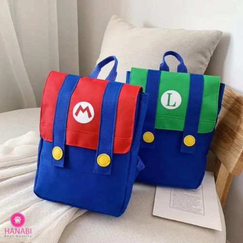 HANABI-tas ransel SUPER MARIO tas sekolah anak tas jalanjalan