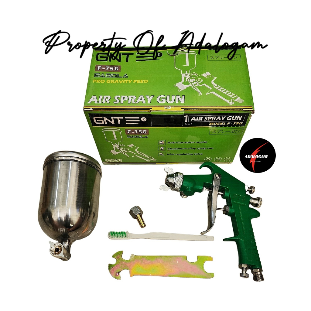 GNT F75G Spray Gun Tabung Atas - Alat Semprot Cat F75 G F 75 G