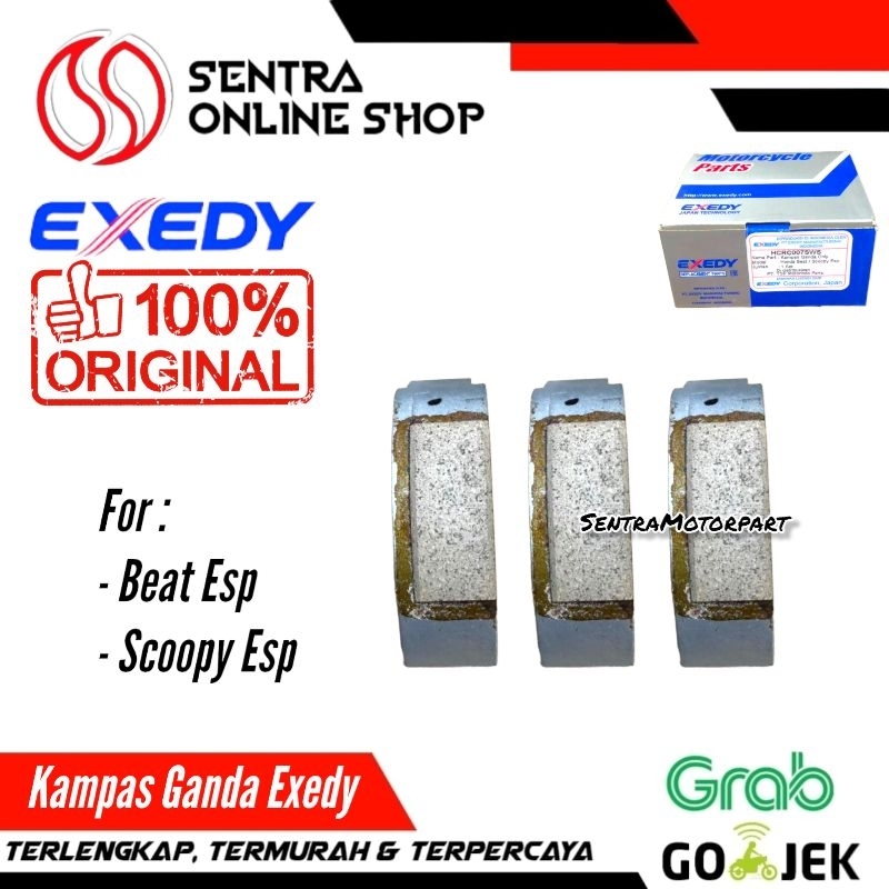 Kampas kanvas kopling ganda beat scoopy esp beat led fi injeksi exedy