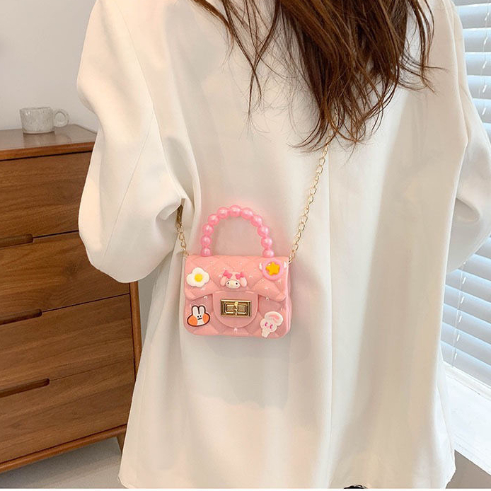 ASIN829 Tas Slip Rantai Berlian Wanita Tas Korea Tas Tangan Wanita T78 Mini Shoulder Chain Bag Crossbody Bag Perjalanan Belanja Serbaguna dan Bergaya