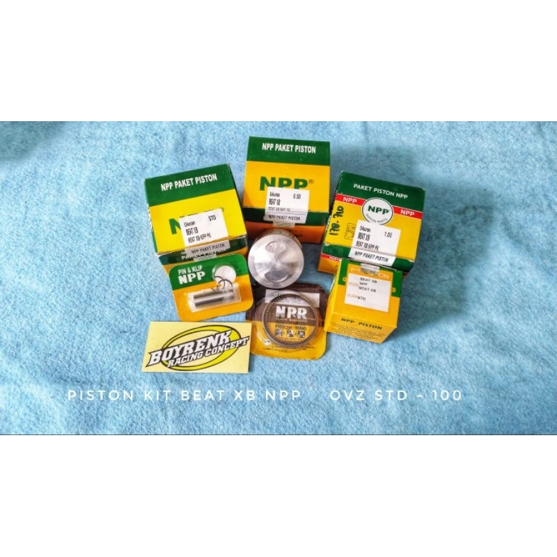 PISTON KIT SEHER SEKER BEAT XB 53.5/54/54,5/55/55,5 PIN 13 NPP- BRC OLSHOP