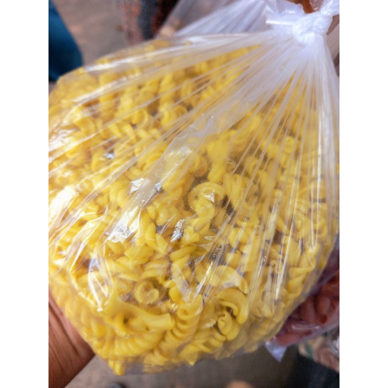 

[1KG] Krupuk Mentah/ Krupuk Krecek Makaroni Spiral Kualitas Premium