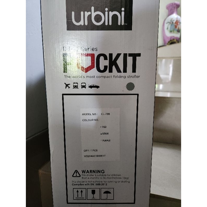 stroller Pockit Urbini