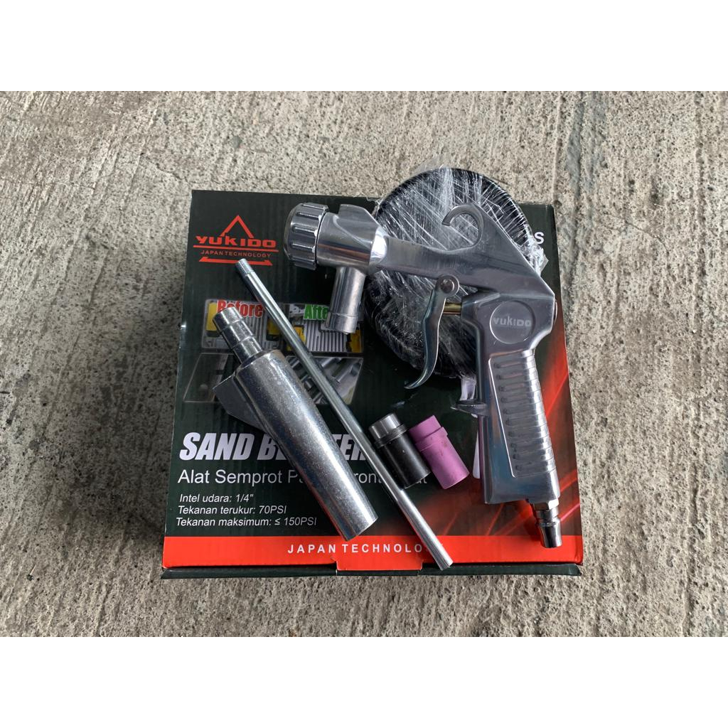 PROMO SPRAY GUN SPRAYGUN PERONTOK CAT PENGHILANG KARAT REMOVER Sand Blasting Gun Spray Gun Sand Blaster Alat Semprot Sprayer Pasir Penghilang Karat Sandblasting