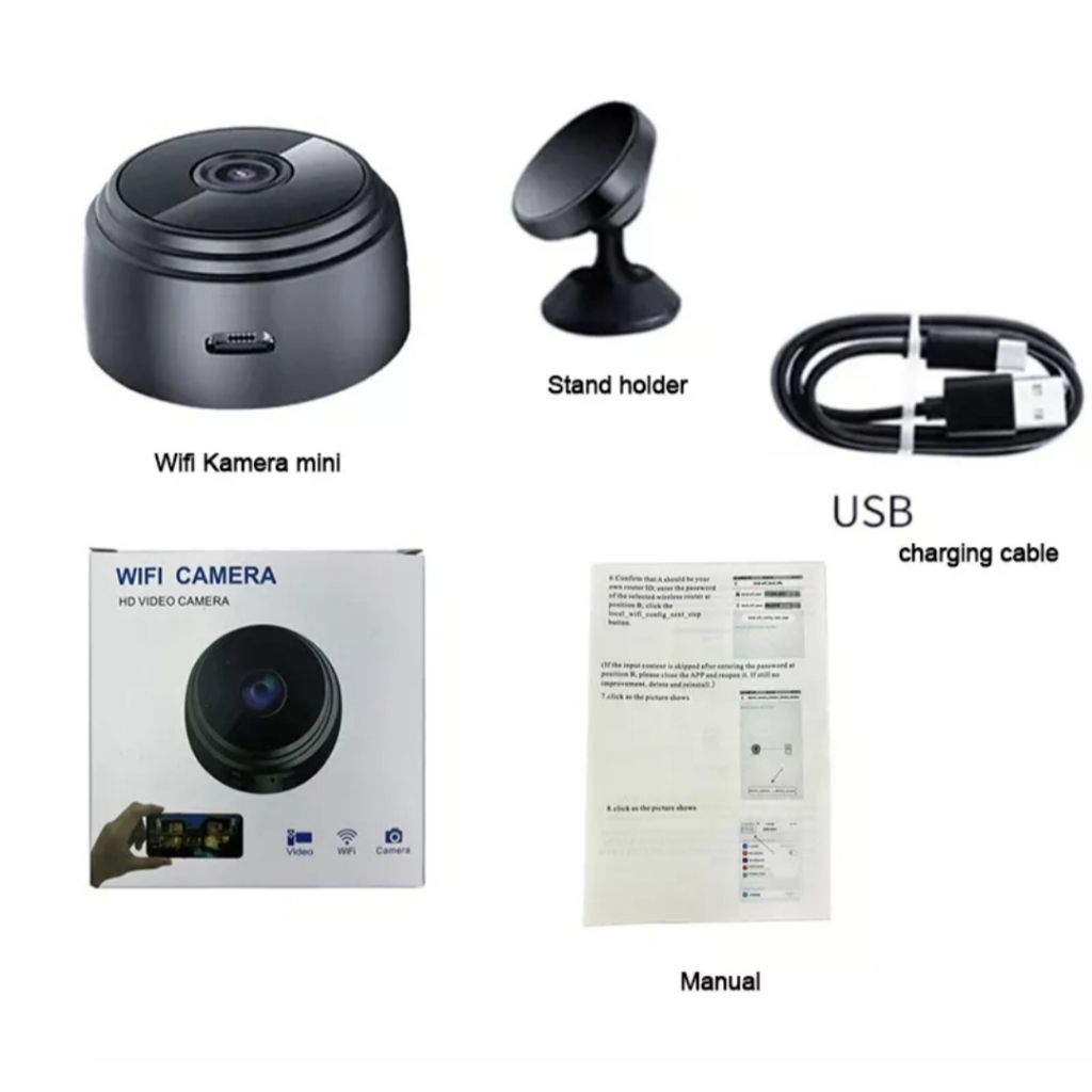 TERMURAH Smart A9 WIFI Battery Mini Camera [FTYCAM PRO]