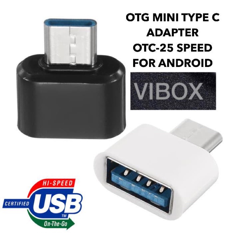 Otg vibox mini type c Otc25/Otg Handphone mini Type C BY SMOLL