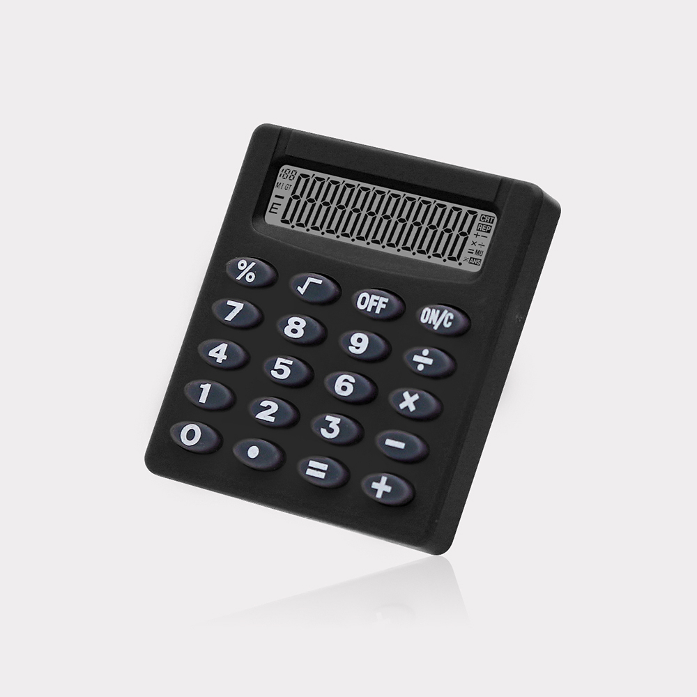 Kalkulator Mini Pocket Portabel 8 Digit Office Tools - Z177T - Black