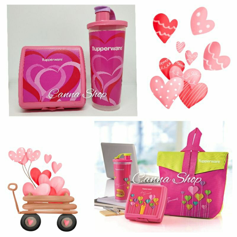 Love Lunch Set Malaysia Tupperware