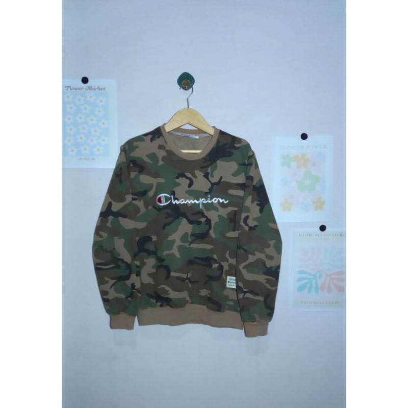 Crewneck champion camo second