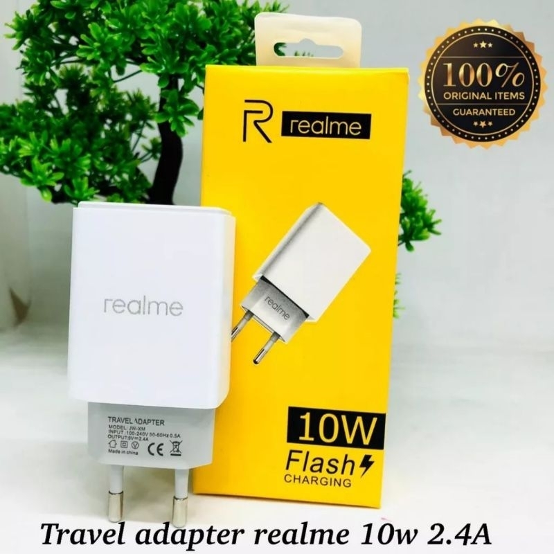 Adapter Charger Realme 10W Kepala Charger Realme 10W Ori 2.4A