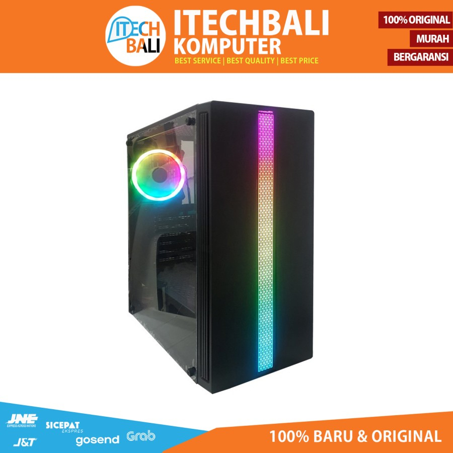 Casing PC VenomRX LOKI ATX Tempered Glass | ITECHBALI