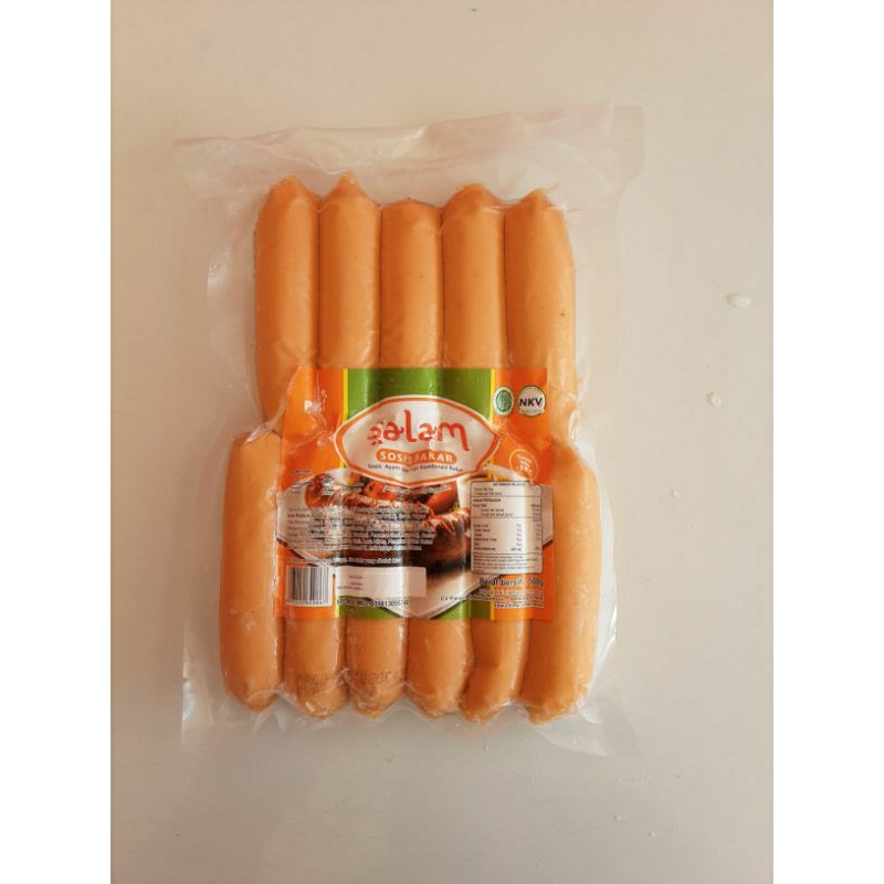

salam sosis bakar mini