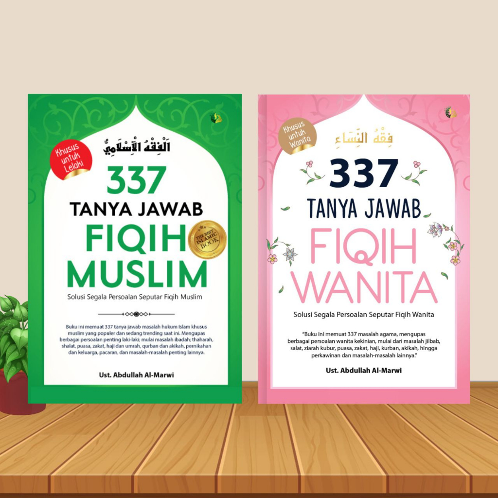 Buku 337 Tanya Jawab Fiqih Muslim & 337 Tanya Jawab Fiqih Wanita
