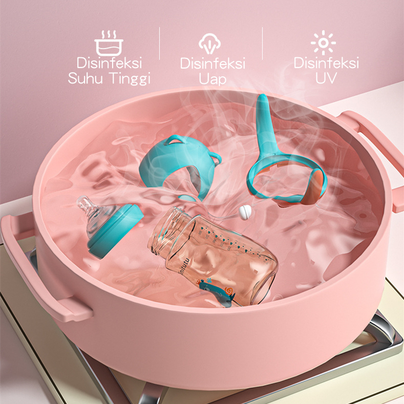 Botol Susu Bayi PPSU Botol 3 IN 1 Dot+Sippy+Straw Botol Minum Anak Bayi Anti Kolik BPA Free BB16