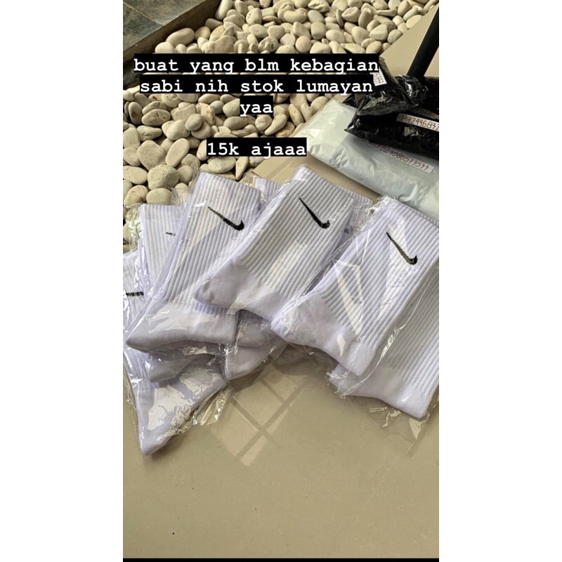 Kaos kaki nike pendek sebetis