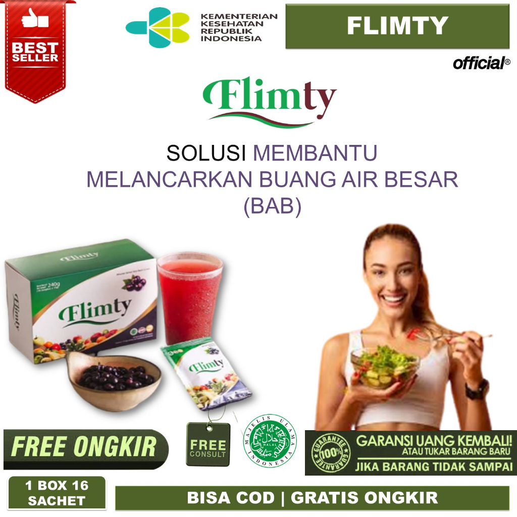 

Flimty fiber original 1 box | FLIMTY Fiber Original Suplemen Diet Detoks 1 Box 16 Sachet