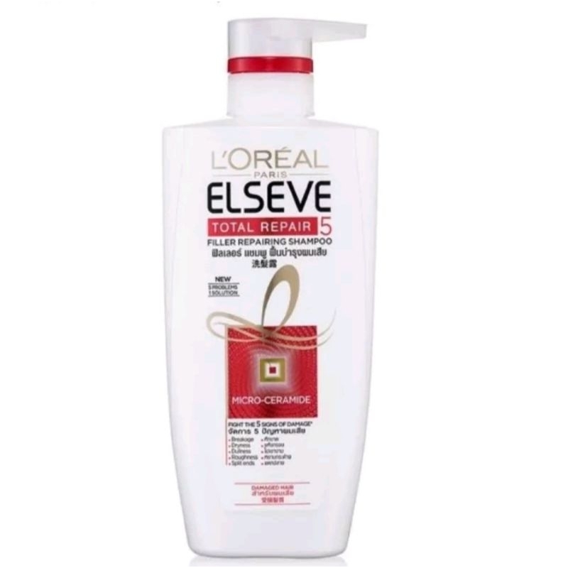 Loreal Shampoo Damage Hair 410 ml / L'oreal Shampo Damage Hair / Loreal Total Repair /L'oreal Paris/