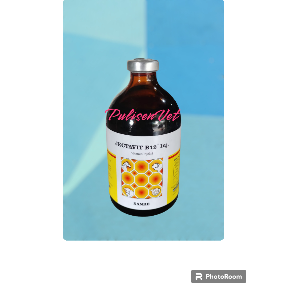 Jectavit B12, obat penambah darah hewan, SANBE