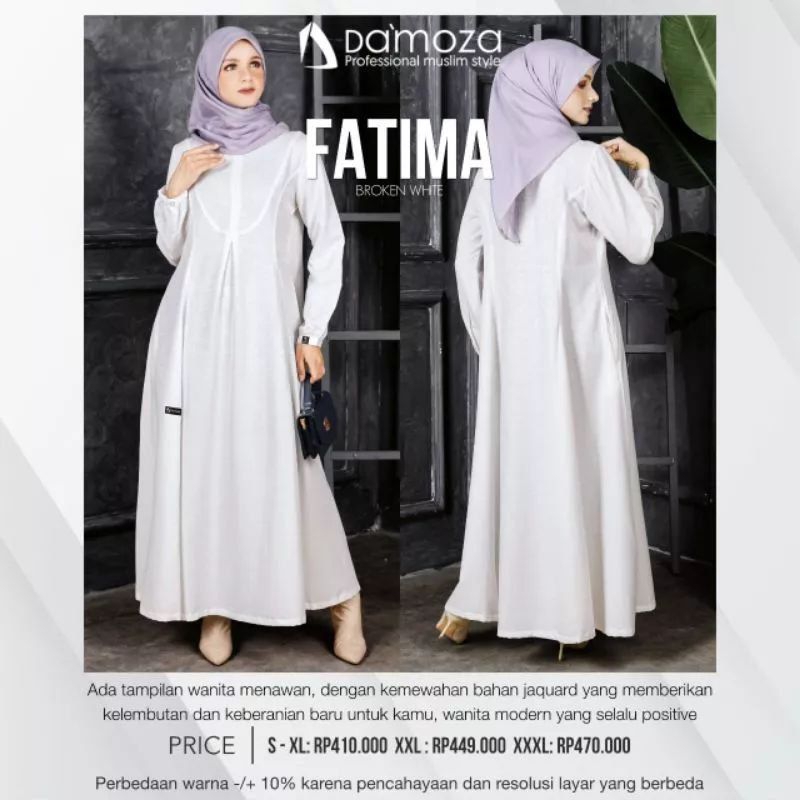 DAMOZA // FATIMA BROKEN WHITE & BLACK