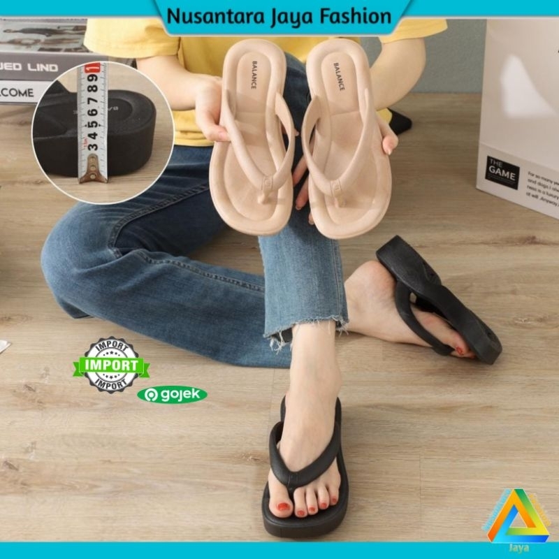 Sandal Jepit Wanita Jelly Terbaru Balance 7001-A4 PLSBRU