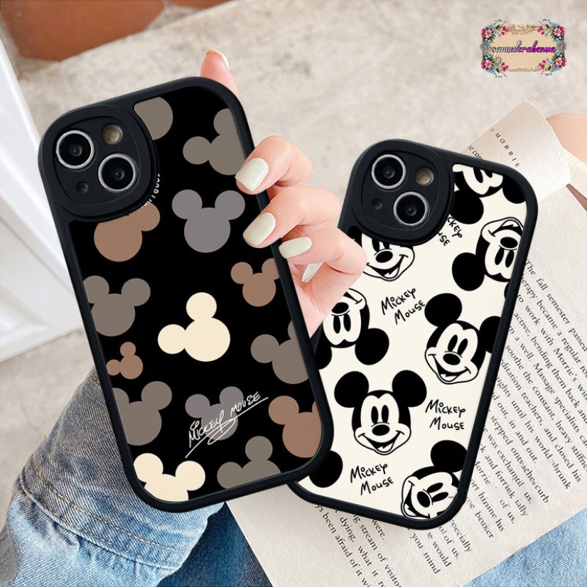 SS827 SOFT CASE SOFTCASE SILIKON ORIGINAL OVAL MICKEY MOUSE FOR XIAOMI REDMI NOTE 4 4X 5A PRIME 7 PRO 8 9 10 10S 11 11S PRO 11E 12 POCO M3 M4 M5 X3 PRO X3 NFC SB5605