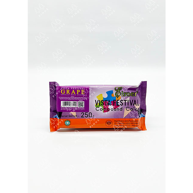 

ELMER VISTA FESTIVAL / COKLAT BATANG ANEKA WARNA 250 GR