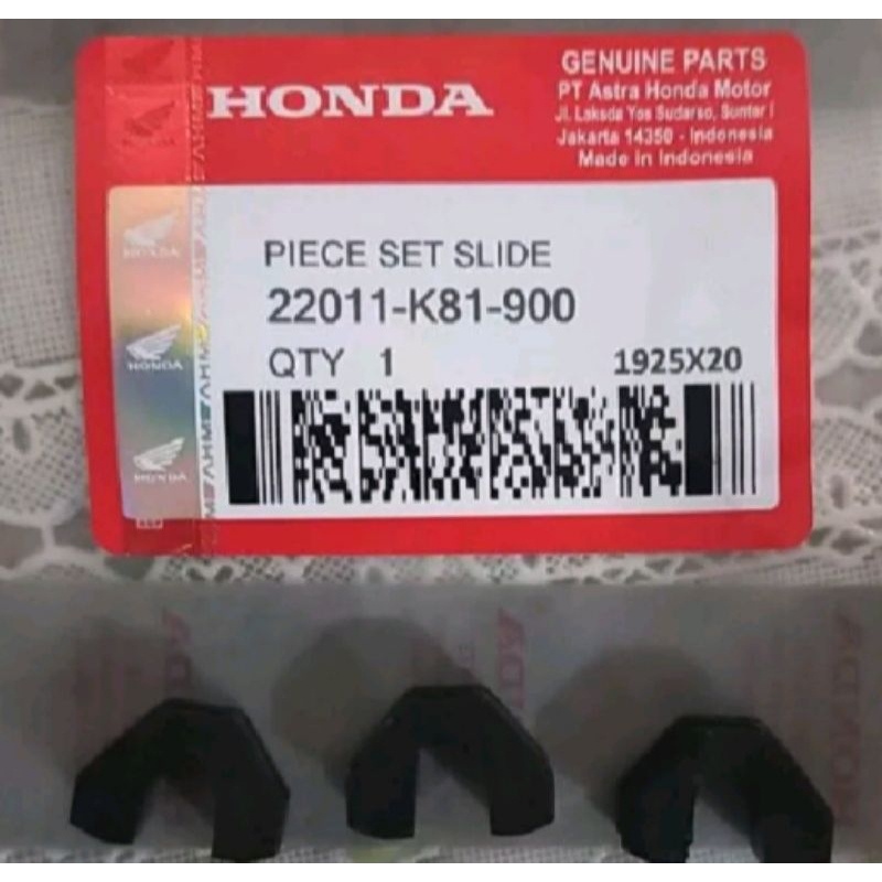 Slider Cvt Rumah Roller Beat ESP K81 ORI HONDA