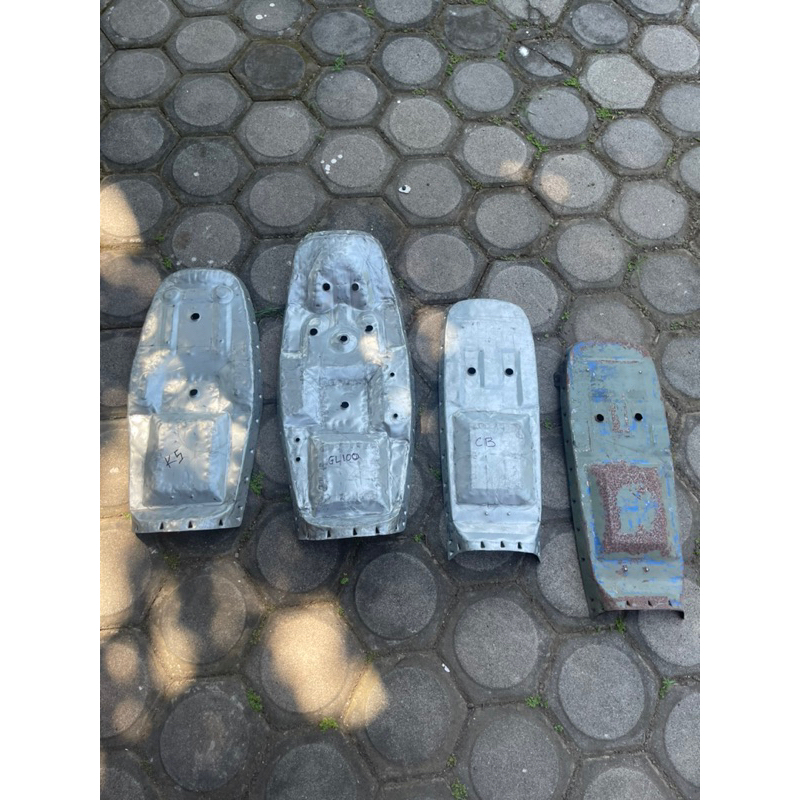 plat jok papan jok galvanis cb gl100 cbk5