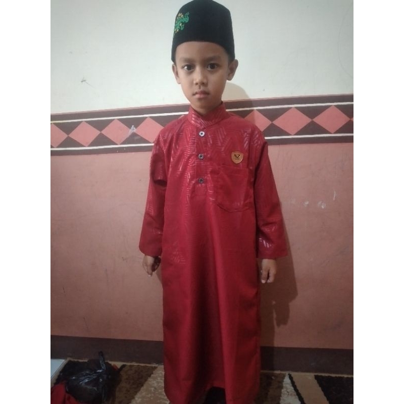 jubah/gamis anak laki laki 1-12 tahun(kode 2)