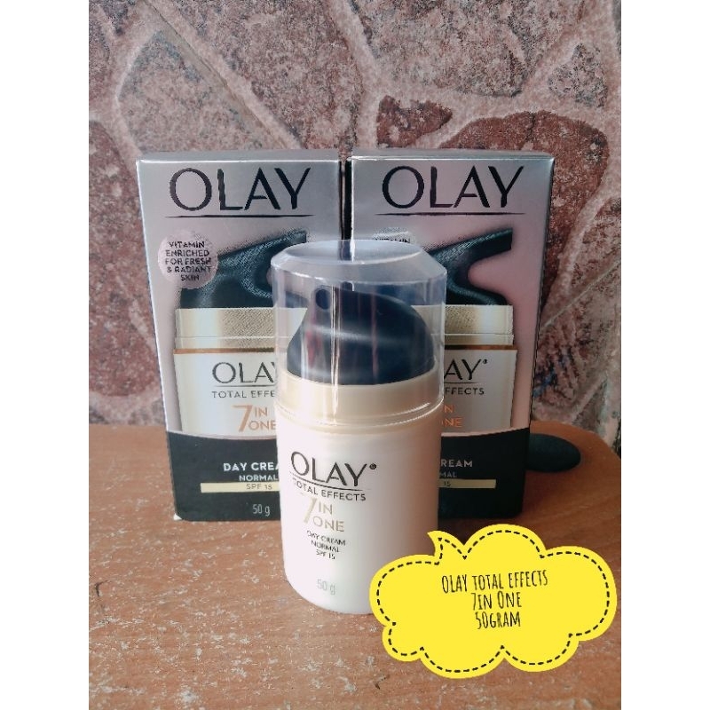 Olay total effects 7 in one day cream normal / krim olay / krim siang olay / krim wajah olai / krim 