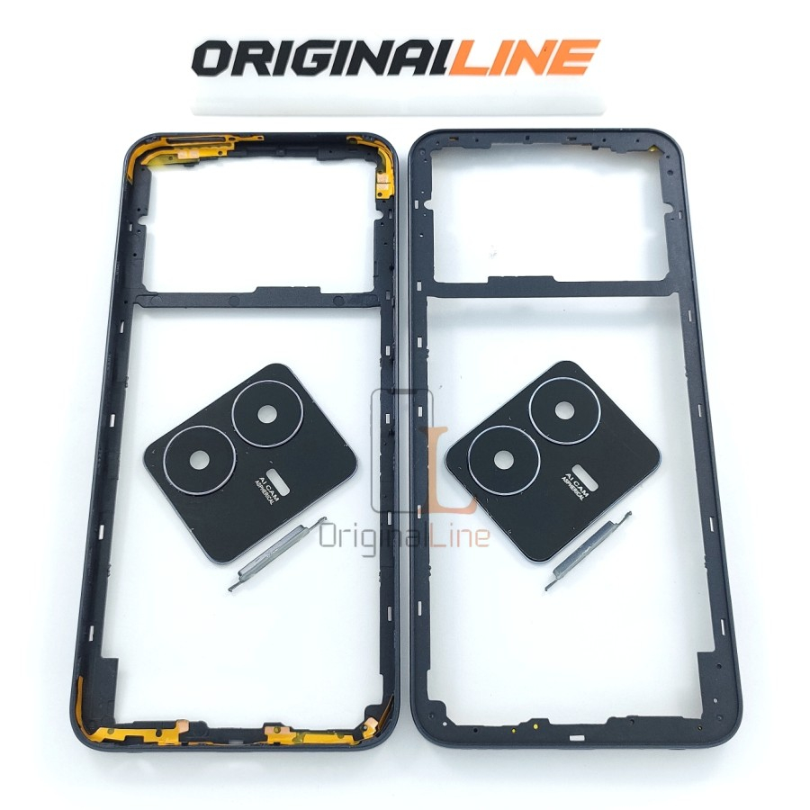 BEZEL VIVO Y35 / Y22 2022 / TUTUP MESIN / BEZZEL FRAME LCD