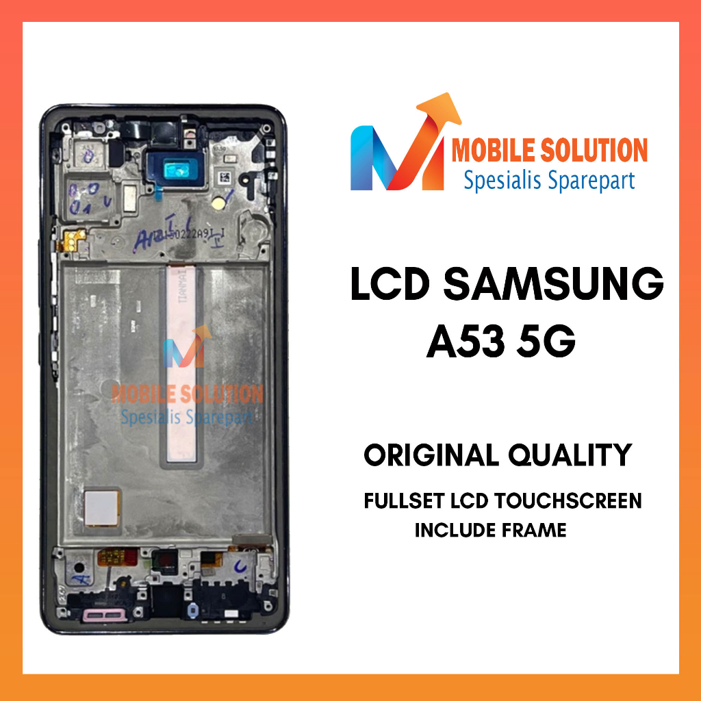 Grosir LCD Samsung A53 5G Fullset Touchscreen Include Frame ORIGINAL 100% Garansi 1 Bulan + Packing / Bubbel