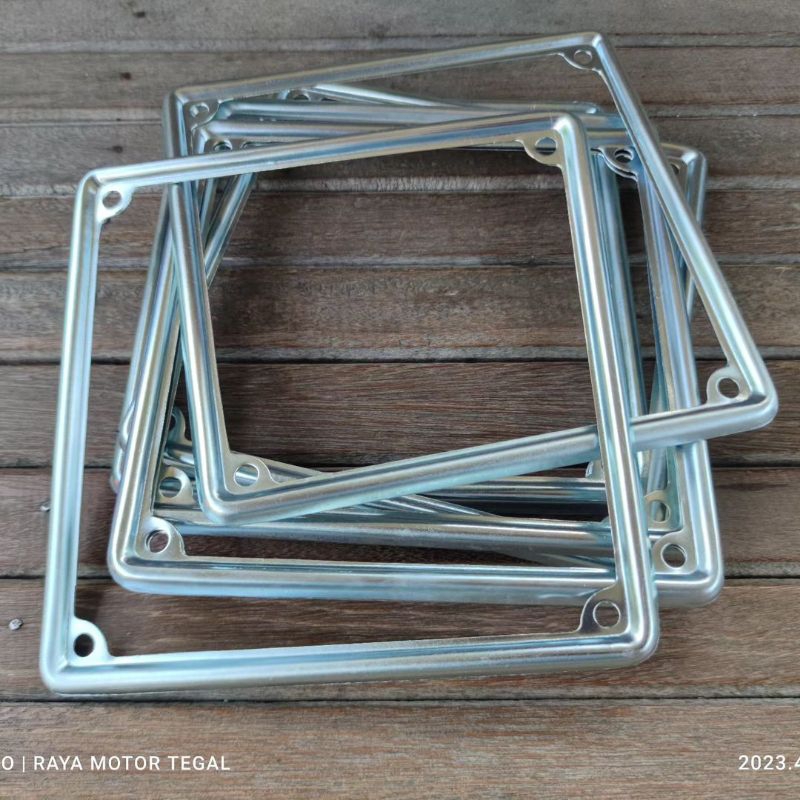 Frame plat nomor vespa model sip