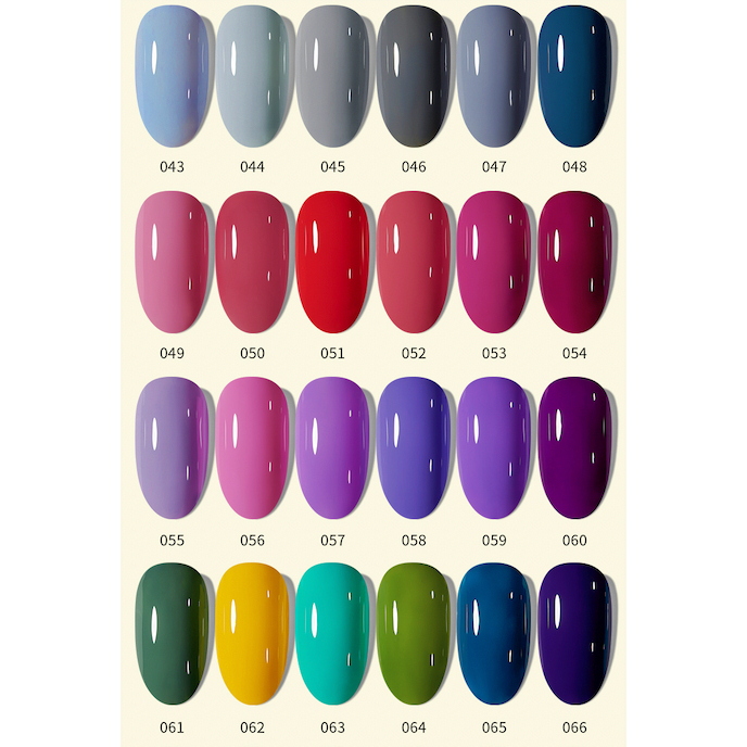 (51-90) KIYOMI NAIL GEL POLISH UV/LED Cat Kuku Gel Warna polos YM002