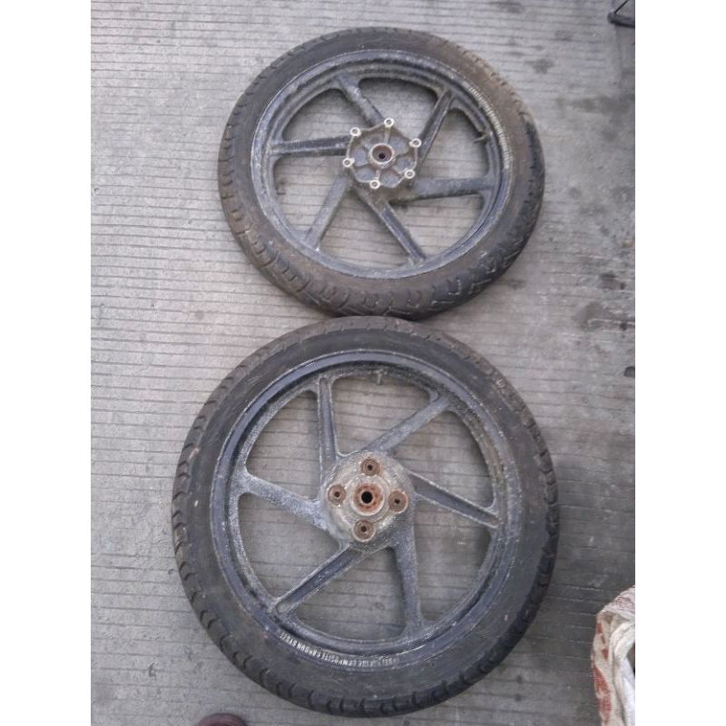 velg pelek velek depan belakang Honda Tiger lama original