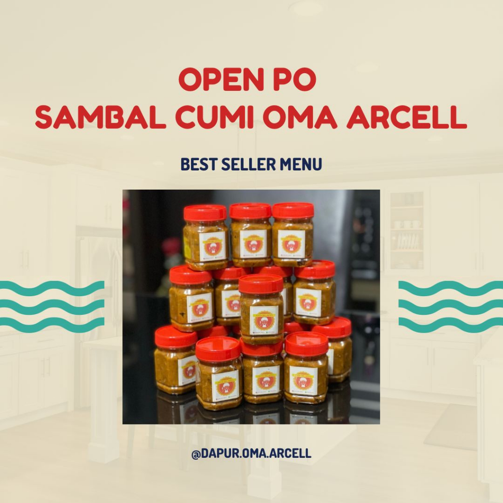 OPEN PO SAMBAL CUMI MENU ANDALAN OMA ARCELL