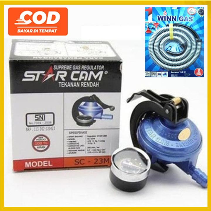 STARCAM METER/Regulator STARCAM METER + FREE SELANG
