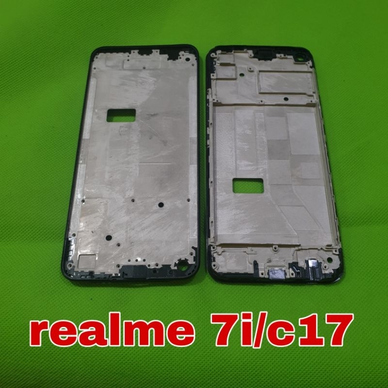 frame middle lcd tulang tengah realme 7i/c17