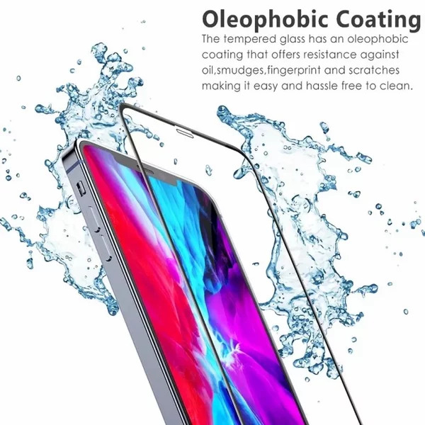 Tempered Glass Iphone X XR XS XS Max Anti gores Kaca Full Cover