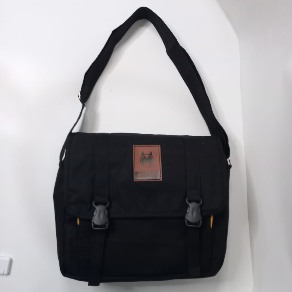 TAS SELEMPANG PRIA WANITA KANVAS TAS SELEMPANG KANVAS TAS MESSENGER TAS KULIAH SLING BAG TAS HANGOUT